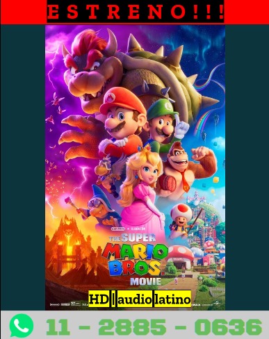 Super Mario Bros (2023) película digital en HD