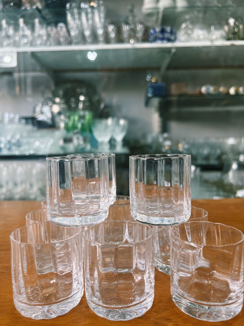Vasos de vidrio - 12 unidades