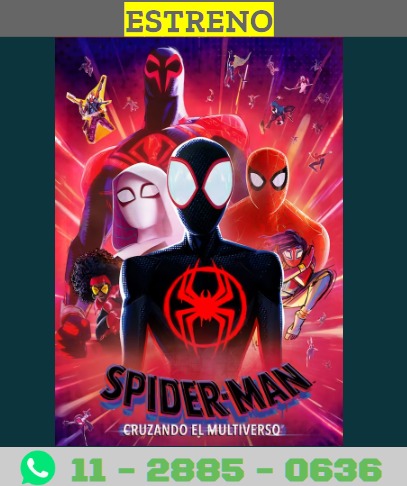 Spider-Man, cruzando el multiverso (2023) ESTRENO digital en HD!!!