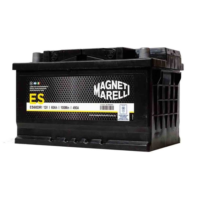 BATERÍA ORIGINAL FIAT 12 VOTL 60 AMPER TERMOSELLADA 