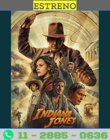 Indiana Jones 5, y el dial del destino (2023) Estreno digital en HD
